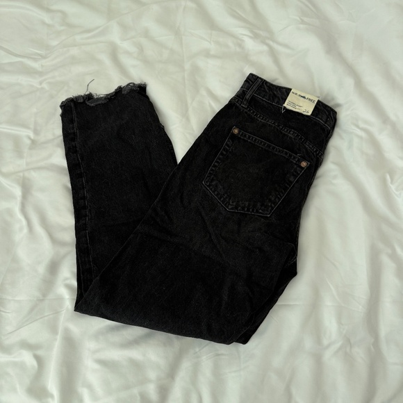 free people tapered baggy boyfriend jeans size 26 details: -NWT -tapered bag - Picture 1 of 4